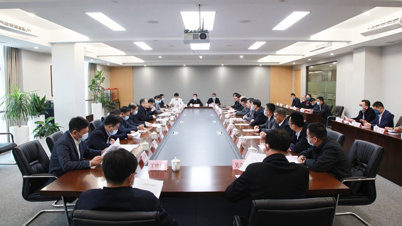 胡云率四川省考察团调研浙农控股集团