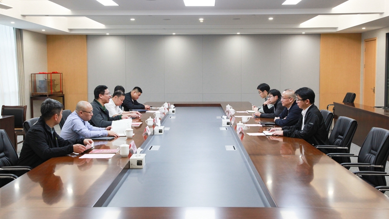 江门市供销社副主任、供销集团董事长邝卫民到访浙农