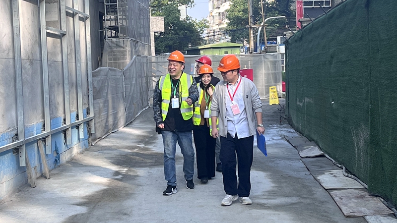浙农实业宁波宁望府举办第二次工地开放日活动
