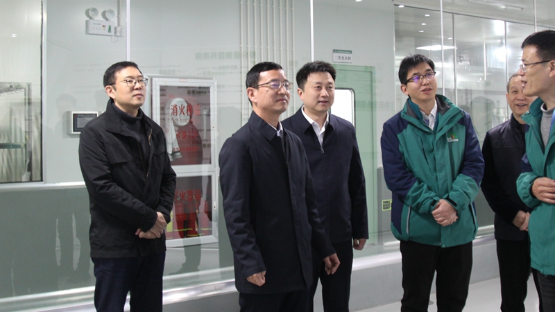 绍兴市副市长陈伟军赴浙农茂阳督导检查食品安全工作