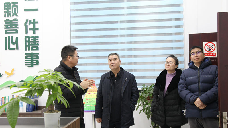 省供销社监事会主任童日晖调研浙农华盛