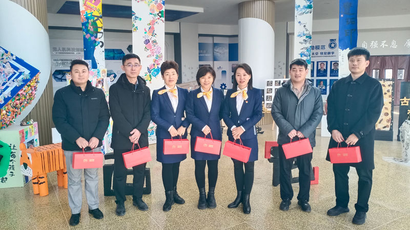 济宁华都党员公益服务队开展“迎新春 送温暖”系列活动