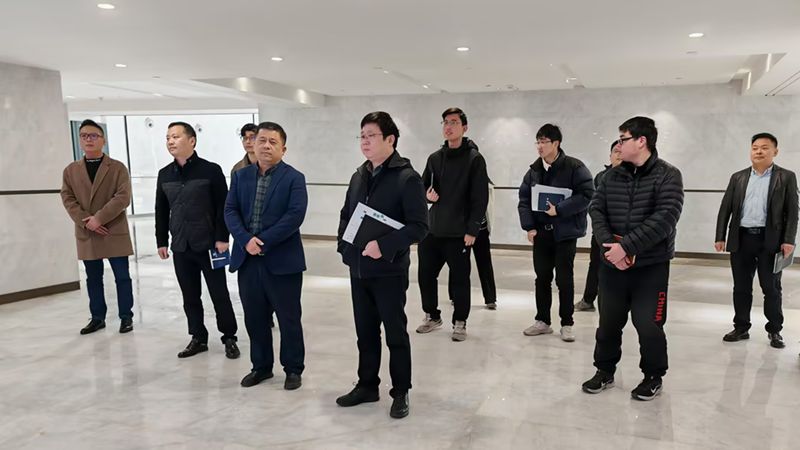 杭州高新科创集团、滨江区互联网产业园到访浙农科创园