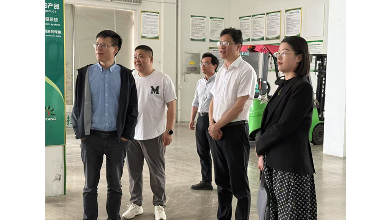 吴小樟调研浙农华盛湖州分公司