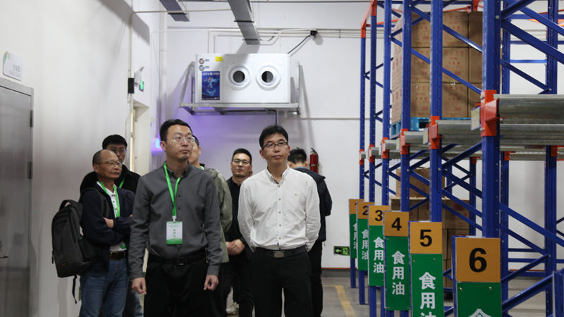 温州市洞头区供销社主任曾中扬考察浙农华盛
