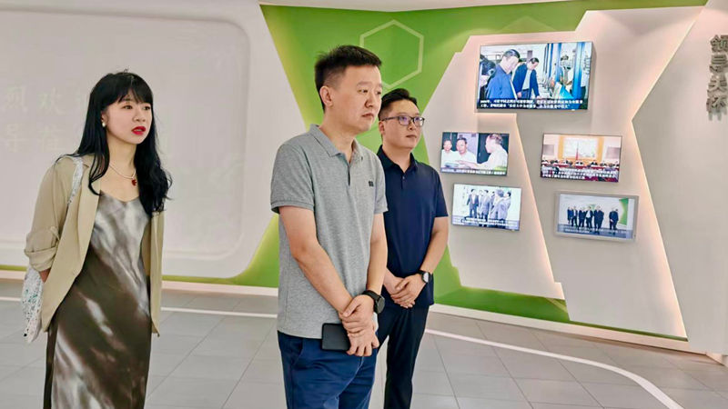 杭州高新区科创服务中心调研组到访浙农科创园